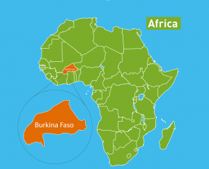 Burkina Faso location