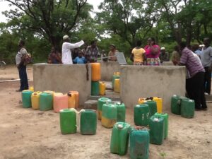 clean water will help to unite this village in Burkina Faso