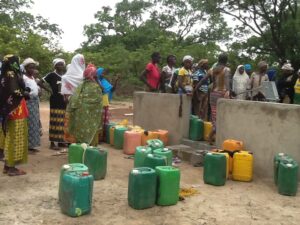 clean water will help to unite this village in Burkina Faso