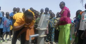 life-giving clean water in Burkina Faso