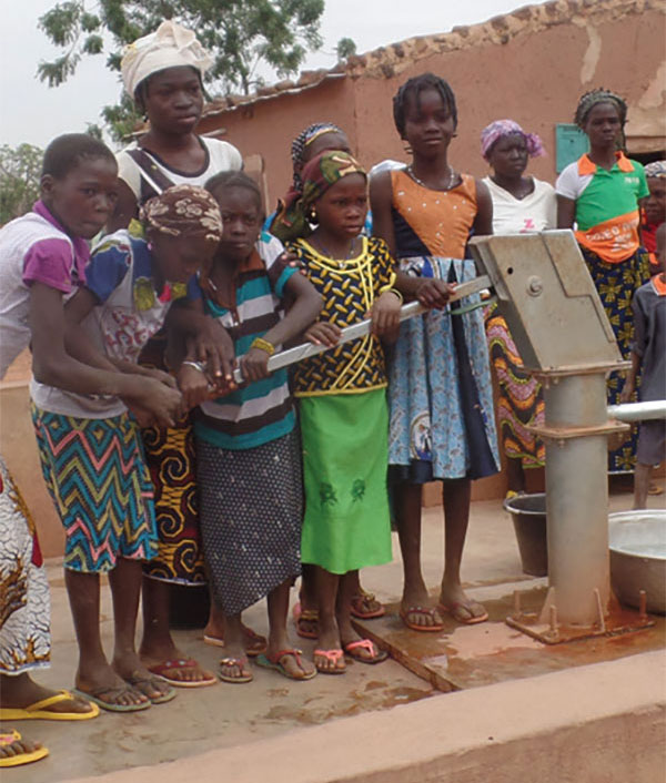 Children at Well