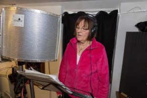Sonja singing for Myra's Wells